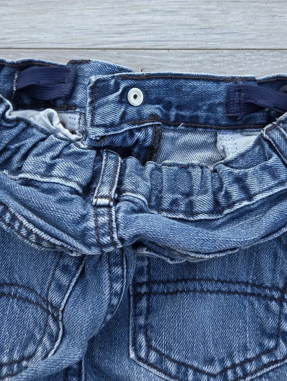 The Children's Place Blue Denim Straight-Leg Jeans